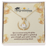 Load image into Gallery viewer, You&#39;ve Earned This – Graduation Gift Necklace
