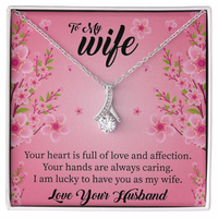 Load image into Gallery viewer, To My Beloved Wife - Alluring Beauty Necklace
