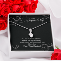 Load image into Gallery viewer, To My Gorgeous Wife - Alluring Beauty Necklace
