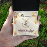 Load image into Gallery viewer, You&#39;ve Earned This – Graduation Gift Necklace
