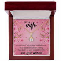 Load image into Gallery viewer, To My Beloved Wife - Alluring Beauty Necklace
