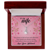 Load image into Gallery viewer, To My Beloved Wife - Alluring Beauty Necklace
