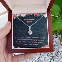 Load image into Gallery viewer, Just Because – Because I Felt Like It – Beauty Gift Necklace
