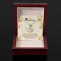 Load image into Gallery viewer, You&#39;ve Earned This – Graduation Gift Necklace

