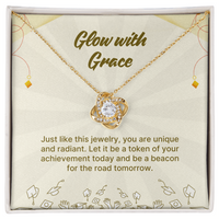 Load image into Gallery viewer, Glow With Grace - Graduation Gift Necklace
