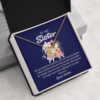 Load image into Gallery viewer, To My Sister - Love Knot Necklace
