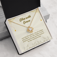 Load image into Gallery viewer, Glow With Grace - Graduation Gift Necklace
