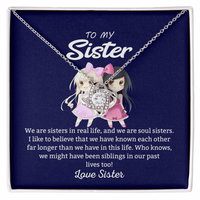 Load image into Gallery viewer, To My Sister - Love Knot Necklace
