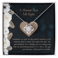 Load image into Gallery viewer, Just Because You're Incredible - Love Knot Necklace
