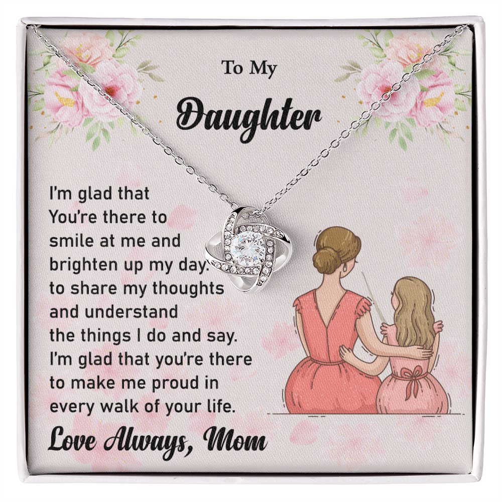To My Daughter - Love Always Necklace