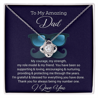 Load image into Gallery viewer, To My Amazing Dad - Love Knot Necklace
