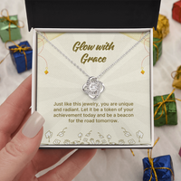 Load image into Gallery viewer, Glow With Grace - Graduation Gift Necklace
