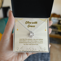 Load image into Gallery viewer, Glow With Grace - Graduation Gift Necklace
