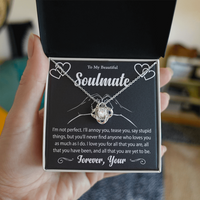 Load image into Gallery viewer, To My Soulmate - Love Knot Necklace
