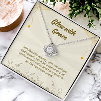 Load image into Gallery viewer, Glow With Grace - Graduation Gift Necklace

