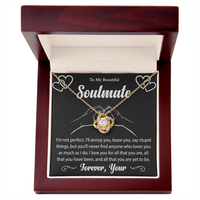 Load image into Gallery viewer, To My Soulmate - Love Knot Necklace
