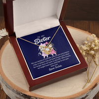 Load image into Gallery viewer, To My Sister - Love Knot Necklace
