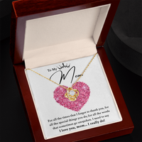 Load image into Gallery viewer, I Love You Mom - Love Knot Necklace
