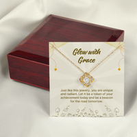 Load image into Gallery viewer, Glow With Grace - Graduation Gift Necklace
