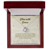 Load image into Gallery viewer, Glow With Grace - Graduation Gift Necklace
