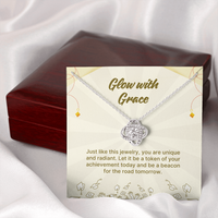 Load image into Gallery viewer, Glow With Grace - Graduation Gift Necklace
