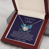 Load image into Gallery viewer, To My Amazing Dad - Love Knot Necklace
