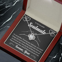 Load image into Gallery viewer, To My Soulmate - Love Knot Necklace
