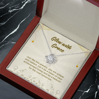 Load image into Gallery viewer, Glow With Grace - Graduation Gift Necklace
