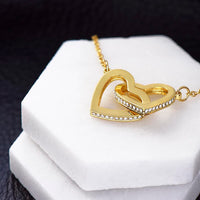 Load image into Gallery viewer, You Are a Bright Spot in My Life - Just Because Gift - Hearts Necklace
