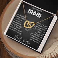 Load image into Gallery viewer, To My Lovely Mom - Hearts Necklace
