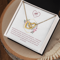 Load image into Gallery viewer, You Are a Bright Spot in My Life - Just Because Gift - Hearts Necklace
