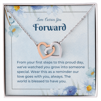 Load image into Gallery viewer, Love Carries You Forward - Graduation Gift Necklace
