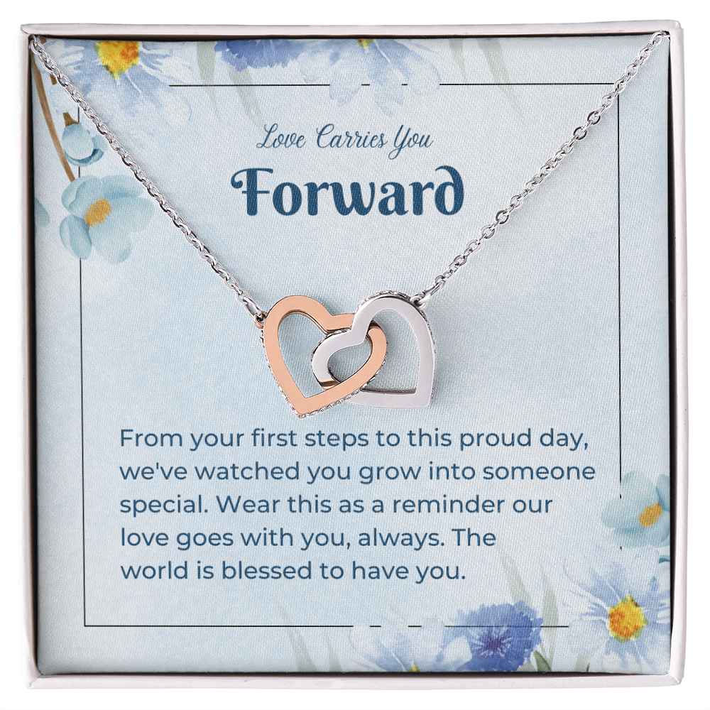 Love Carries You Forward - Graduation Gift Necklace