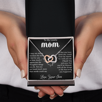 Load image into Gallery viewer, To My Lovely Mom - Hearts Necklace
