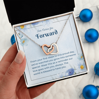 Load image into Gallery viewer, Love Carries You Forward - Graduation Gift Necklace
