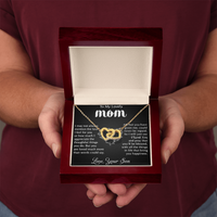 Load image into Gallery viewer, To My Lovely Mom - Hearts Necklace
