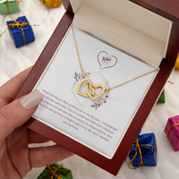Load image into Gallery viewer, You Are a Bright Spot in My Life - Just Because Gift - Hearts Necklace
