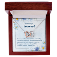 Load image into Gallery viewer, Love Carries You Forward - Graduation Gift Necklace
