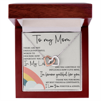 Load image into Gallery viewer, To My Mom - I Love You Forever Necklace
