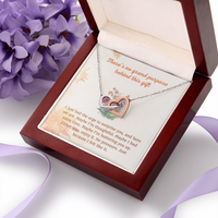 Load image into Gallery viewer, No Purpose - Just Because - Interlocking Hearts Necklace Gift
