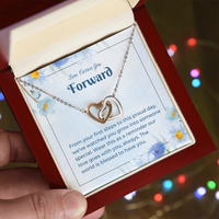 Load image into Gallery viewer, Love Carries You Forward - Graduation Gift Necklace
