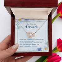 Load image into Gallery viewer, Love Carries You Forward - Graduation Gift Necklace
