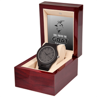 Load image into Gallery viewer, Dad - You Are The G.O.A.T - Wooden Watch

