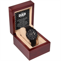 Load image into Gallery viewer, For The Best Dad - Black Chronograph Watch
