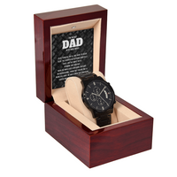 Load image into Gallery viewer, For The Best Dad - Black Chronograph Watch
