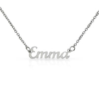 Load image into Gallery viewer, Non-Message Card Custom Name Necklace
