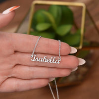 Load image into Gallery viewer, Non-Message Card Custom Name Necklace

