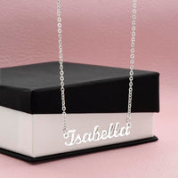 Load image into Gallery viewer, Non-Message Card Custom Name Necklace

