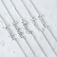 Load image into Gallery viewer, Non-Message Card Custom Name Necklace

