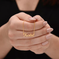 Load image into Gallery viewer, Non-Message Card Custom Name Necklace
